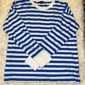 J Crew ladies size small long sleeved summer top